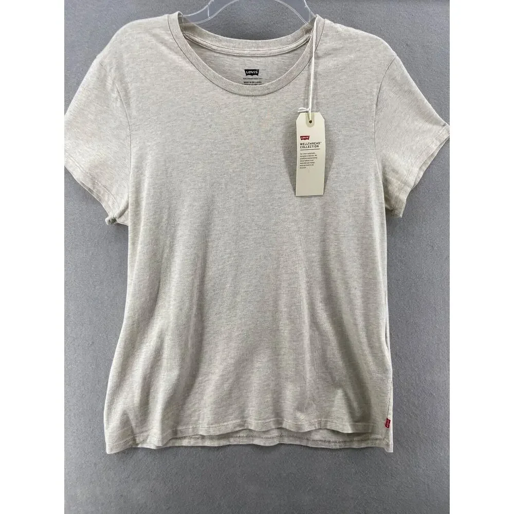 NWT LEVI'S T-shirt Mens XL Levi Strauss Logo Cotton Well Thread Collection